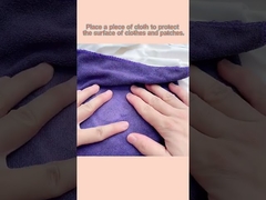 Sew On Woven Logo Patch 100% Polyester Threads With Merrow Border