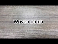 도매 맞춘 과장 패치는 의류를 위한 우븐 패치에 다림질합니다