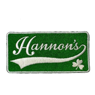 폴리에스테르는 과장 패치에게 입히는 과장 로고 패치 메로우 경계에 실을 뀁니다