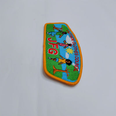 패치 레이저 위의 획일적 과장 철은 우븐 패치 메로우 경계를 줄였습니다