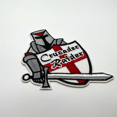 옷 판도네 색을 위한 펠트 직물 면 맞춘 엠브로이드된 패치를 능직으로 짜세요