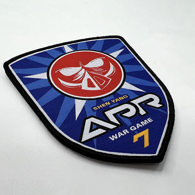 셔츠 재킷 옷을 위한 패치 우븐 패치 위의 게임팀 주문형 철