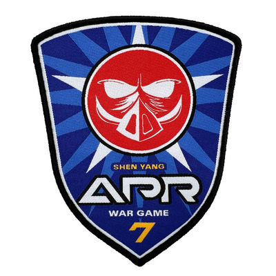 셔츠 재킷 옷을 위한 패치 우븐 패치 위의 게임팀 주문형 철