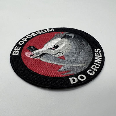 도매 맞춘 과장 아플리케 패치는 우븐 패치에게 입히는 것에 철에 바느질합니다