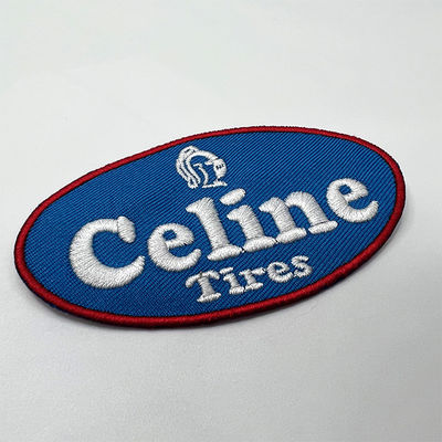 과장 패치에 맞춘 획일적 패치 폴리에스테르 실 철에게 입히기