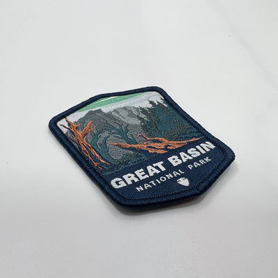 옷을 위한 우븐 배지 세척할 수 있는 과장 패치 위의 맞춘 박 철