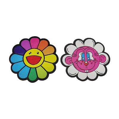 1cm - 20cm 텍스타일 태그 라벨에 Iron On Cartoon Patches OEKO-TEX 인증